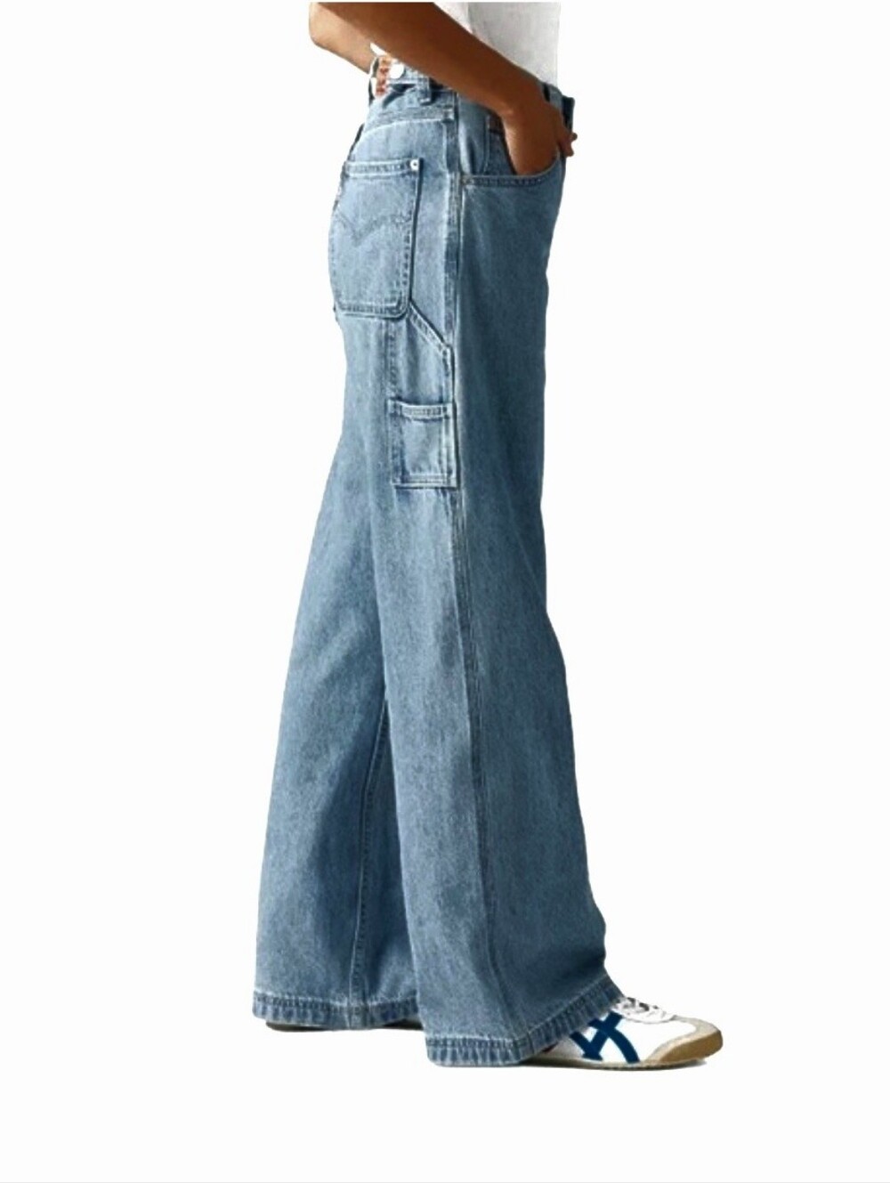Levi's Cinch Baggy Carpenter Lightweight Women's Jeans Blue 24X31